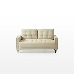 ZINUS - Sofá benton 2 cuerpos Beige