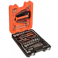 BAHCO - Juego De Dado De 1/4 - 3/8 - 1/2 138 Piezas S138