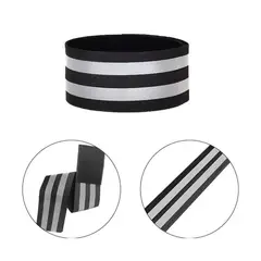 TRIP - PAR DE VELCROS REFLECTANTE BLACK