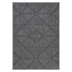 ELEMENTS & CO - Alfombra Out-In Board Gris 160x230 cm