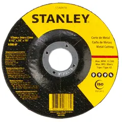 STANLEY - Set 25 discos corte metal 4-1/2" STA0410