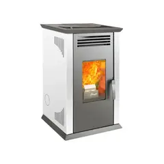 AMESTI - Estufa a pellet Italy 8100 plus blanco