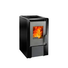 AMESTI - Estufa a pellet Italy 6100 negra satinada