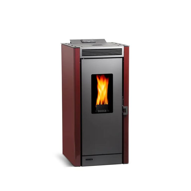 Estufa a pellet Black Vision burdeo