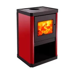 AMESTI - Estufa a leña Classic 400 Burdeo