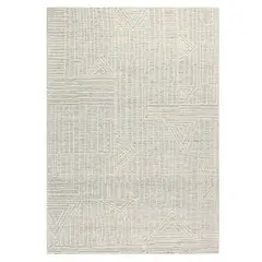 ELEMENTS & CO - Alfombra Wool Hobson Greige 200x290 cm