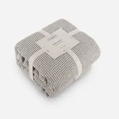 ROSEN - Manta Algodón Sherpa 150 x 200 cm Cozy Arena