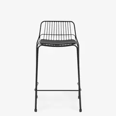 FORM DESIGN - Taburete Medio Metal Isabella Negro Form