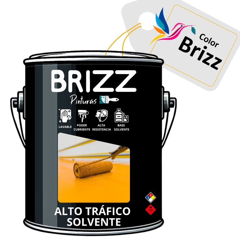 ALTO TRAFICO SOLVENTE ROJO BERMELLON BRIZZ