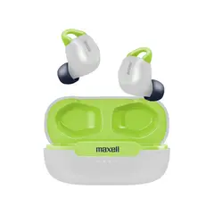MAXELL - Audífonos inalámbricos Bluetooth MaxPods 35 Horas Blanco