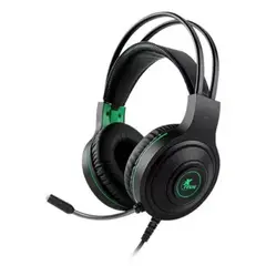 XTECH - Audifonos Gamer On-Ear - Insolense - 3.5 mm. - Black (XTH-560)