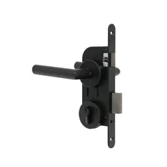 ODIS - Cerradura Embutir 102 Dormitorio Manilla 2480 - Negra