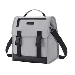 TOURIT - Lonchera Térmica con Hebilla 11L - Gris