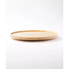 GENERICO - Organizador Giratorio Lazy Susan Bambú Despensa Mesa Cocina