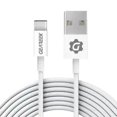 GENERICO - Cable lightning para Iphone 2 metros Blanco