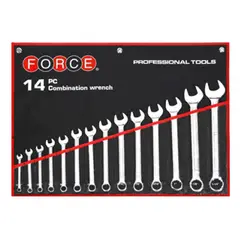 FORCE - Juego Llaves Punta Corona - 16 Piezas (en mm)