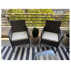REHUCE - Cojines Terraza 50 X 40 X 10 Cms crudo