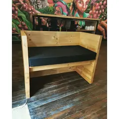 REHUCE - Cojines Terraza 60 X 60 X 10 Cms Negro