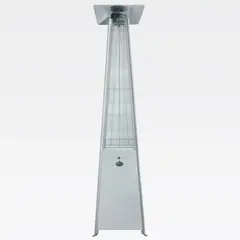 KLYMA - Estufa a Gas Exterior Terraza OBELISK White.