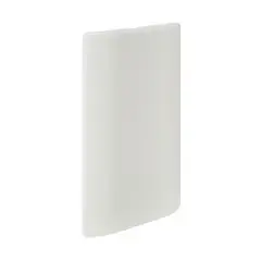 GENERICO - TAPA CIEGA CON SOPORTE DISEÑO BLANCA