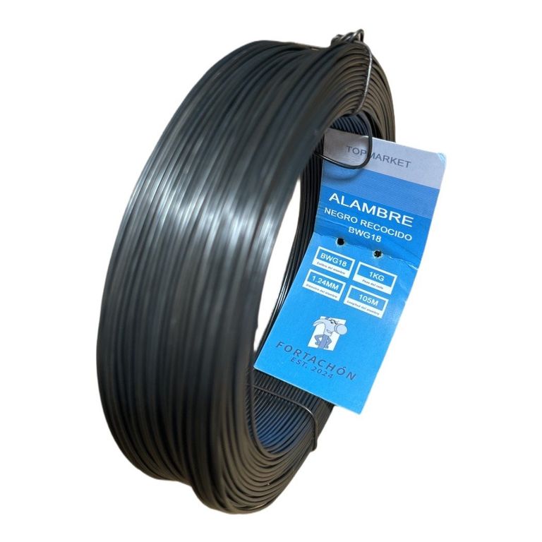 Alambre Negro Recocido N18 1Kg