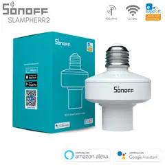 SONOFF - Soquete Porta Lámpara Inteligente WIFI+RF SLAMPHERR2