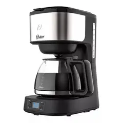 OSTER - Cafetera Bvstdc10ss Automática Plateada De Filtro 220v