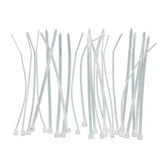 MACROTEL - Amarras Plásticas Transparente 100x2mm