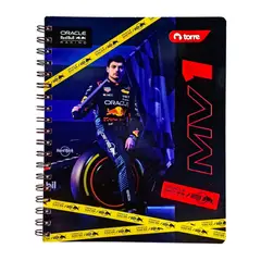 TORRE - Cuaderno Universitario RedBull Racing 100 hojas