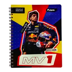 TORRE - Cuaderno Universitario RedBull Racing 100 hojas