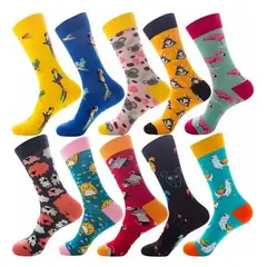 GENERICO - Pack de 12 pares de calcetines de mujer Lola con diseño multicolor