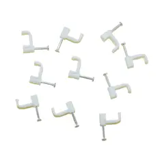 MACROTEL - Grampas Cable Caleco 2x2mm Blanca