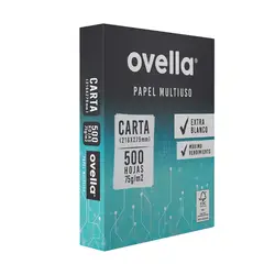 GENERICO - Resma de papel bond Ovella 500 Hojas