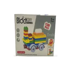 GENERICO - Blocks Game: 24 Cubos, 96 Láminas - ¡Construye, Aprende y Diviértete!