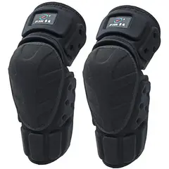 PUREPOWER - Protector de rodilla y codo para montar en moto negro-M