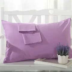 TIOZONEY - Fundas de almohada de algodón 2 Set 50 x90 cm