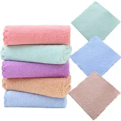 IUNIK - Pack X12 paños 30x30 toallas microfibra de algodon