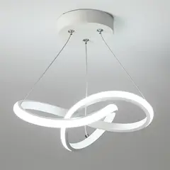 HOME NEAT - LED Lampara Colgante de Techo 3 colores 30CM - Blanco