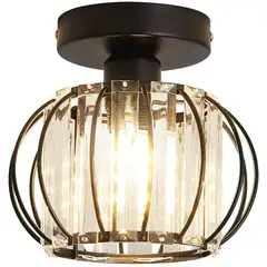 HOME NEAT - Lámpara de techo de cristal lámpara de plafón moderna ø16cm