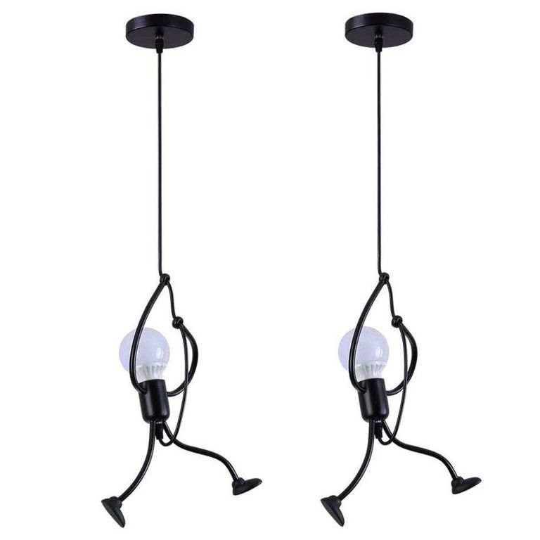 2 Unidades Lampara Techo E27 Planchar Lampara Techo Modernas
