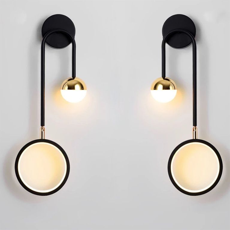 2 Unidades Led apliques pared regulable moderno lámpara pared