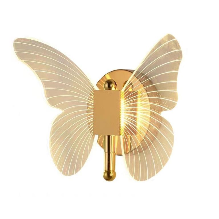 Aplique de pared LED Lámpara de Techo Modernas Diseño Mariposa