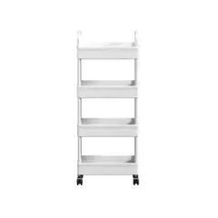 GENERICO - Carrito De Almacenamiento De 4 Niveles Con Asa, Cocina, Baño NV