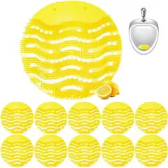 KUANGYE - 10 Rejillas para Urinarios,Desodorizante y Antisalpicaduras