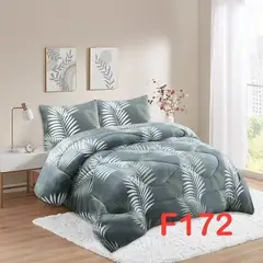 ANGELES DEL HOGAR - COBERTOR DE INVIERNO PLUSH PLAZA 1.5
