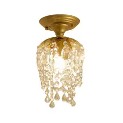 MMDH - Moderna lámpara de techo de cristal led de lujo y oro cla203.