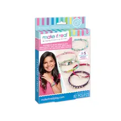 MAKE IT REAL - Set para hacer pulseras Bling Arcoíris