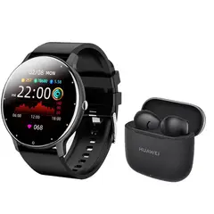 HUAWEI - Freebuds se 3 Audífono-Negro y Toumi Fit 2-B Reloj inteligente_