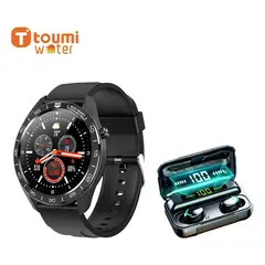 BRO TOUMI - Toumi F9 Pro DE Audifonos Bluetooth y Toumi watch Reloj inteligente