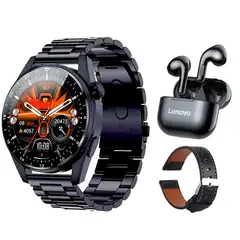 LENOVO - LP40 De Audífonos-Negro y Toumi GT-A-B Reloj inteligente